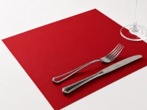 Manteles Individuales rojo paquete 500 unidades - 30x40cm