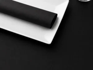 Manteles De Papel negro - 1x1mtr - 400 unidades