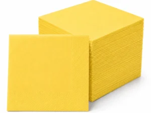 Servilletas amarillas - 40x40cm - 1200 unidades