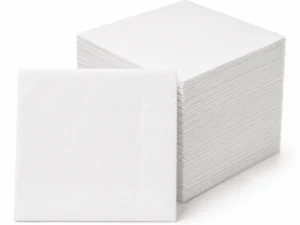 Servilletas blancas 2 capas - 30x30cm - 2400 unidades