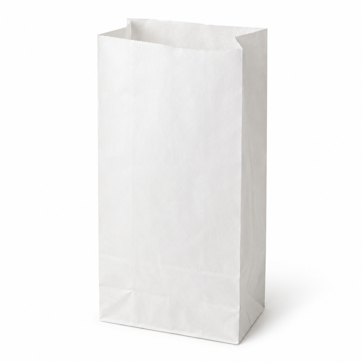BOLSA PAPEL PAN BLANCA 14+6X52 C/1000UDS 1 BOLSA DE PAPEL PAN BLANCA