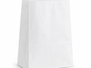 BOLSA PAPEL BOLLERIA BLANCA
