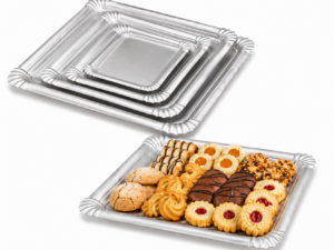 Bandejas Pastelería Plata