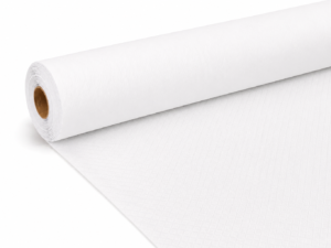 MANTELES COLOR BLANCO FORMATO ROLLO- 1X50 MTR