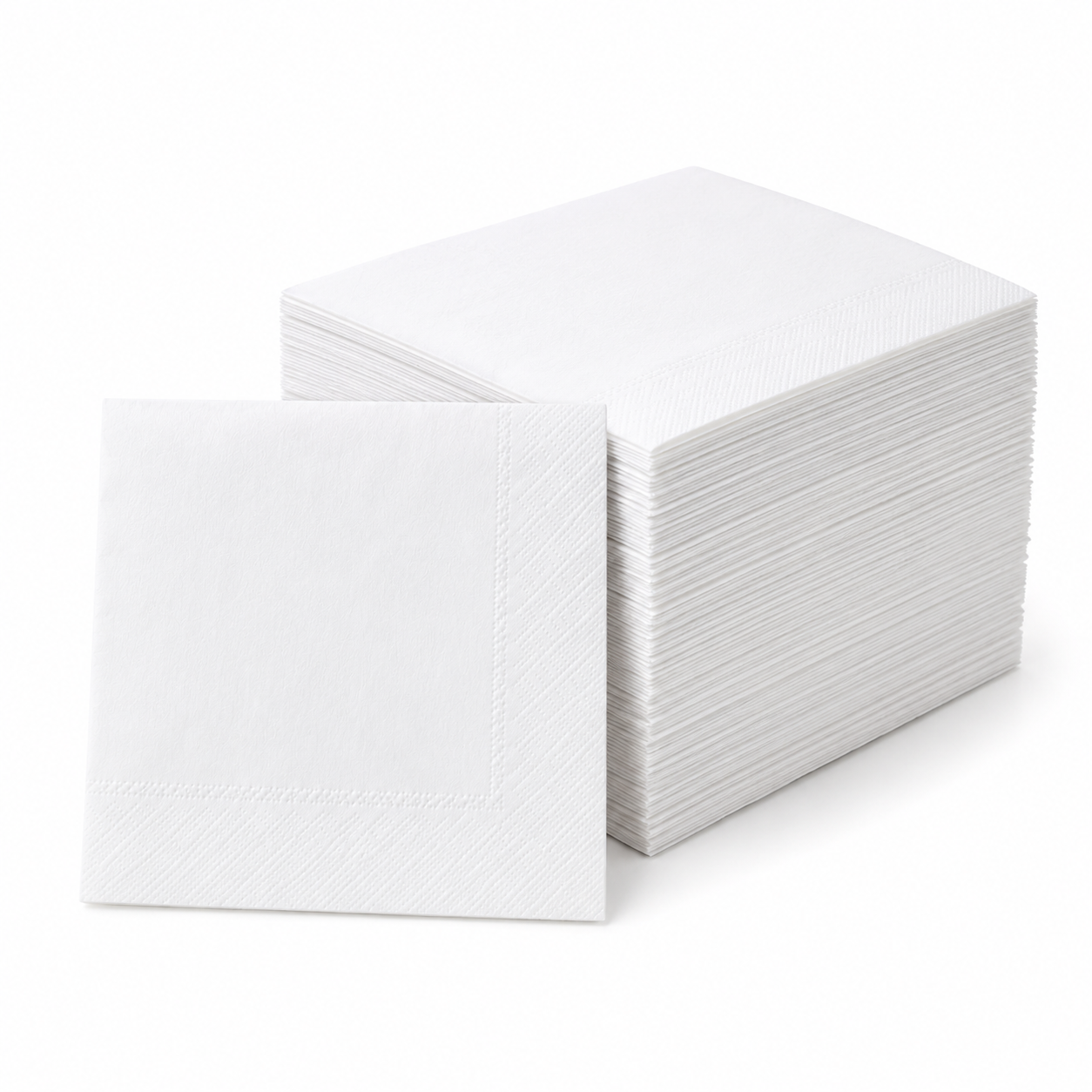 SERVILLETA 20X20 BLANCA 2H ESTÁNDAR PAQ 100UDS 1 SERVILLETA 20X20 BLANCA 2H ESTÁNDAR PAQ 100UDS