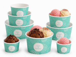 TARRINA CARTON HELADO 140ML PAQ 50UDS